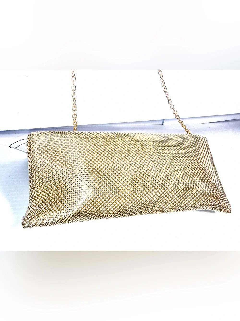 INC International Concepts shimmering mesh